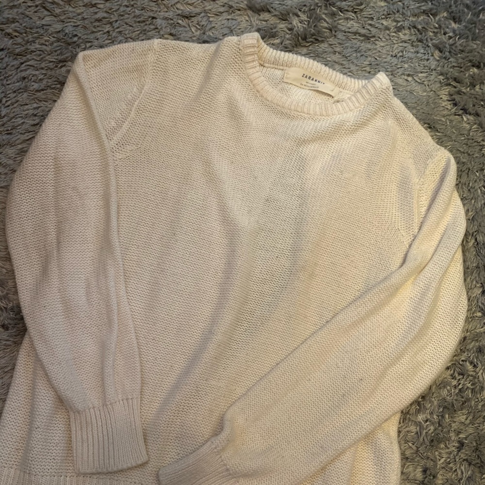 Zara Open back sweater